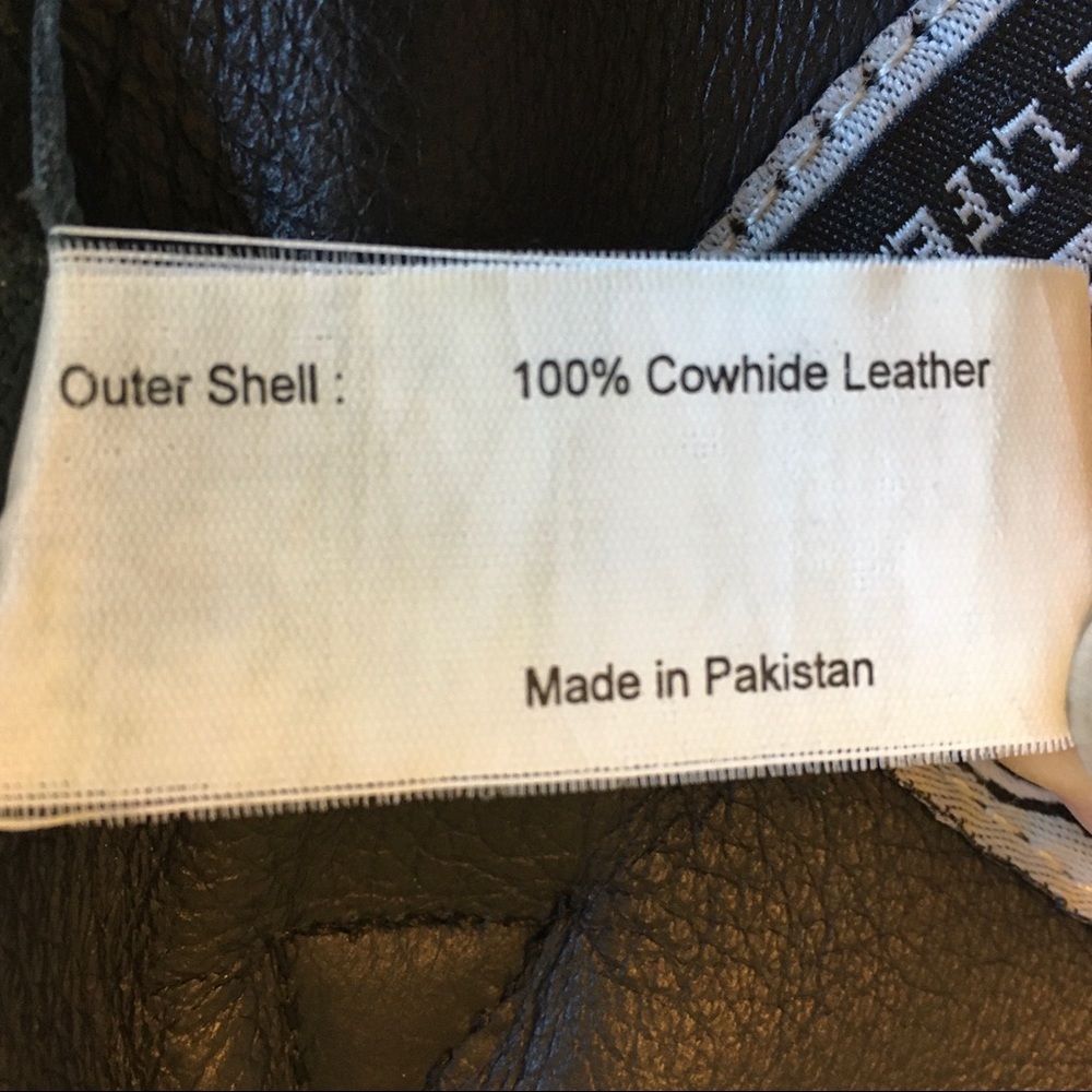 RiverRoad Leather Motorcycle Riding Chaps ~ Long - Picture 14 of 15